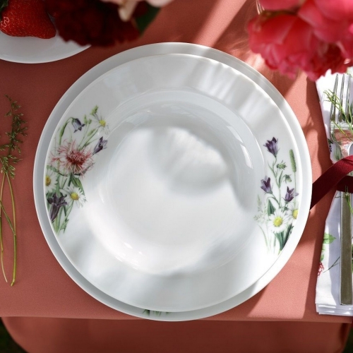 Salaterka okrągła 17 cm dek: G762 Kwiatowa YVETTE