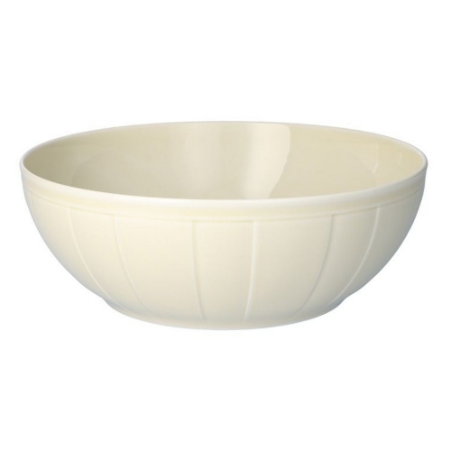 Salaterka okrągła 23,5 cm dek: GL04 Waniliowa OKTAWA