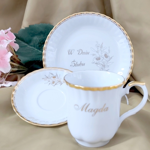 Pamiątka Ślubu 2/6 z wypisem dek: 779 IWONA