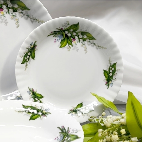 Talerz płytki 19 cm dek: 805 Konwalia IWONA