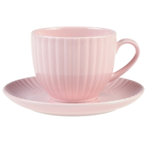 Filiżanka ze spodkiem 200 ml dek: K700 Różowa DAISY