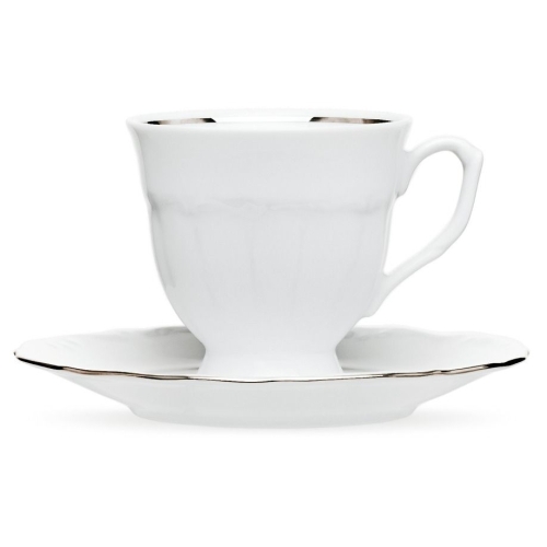 Serwis obiadowo-kawowy dla 12 osób / 96 części dek. G237 Platynowa Linia MARIA TERESA