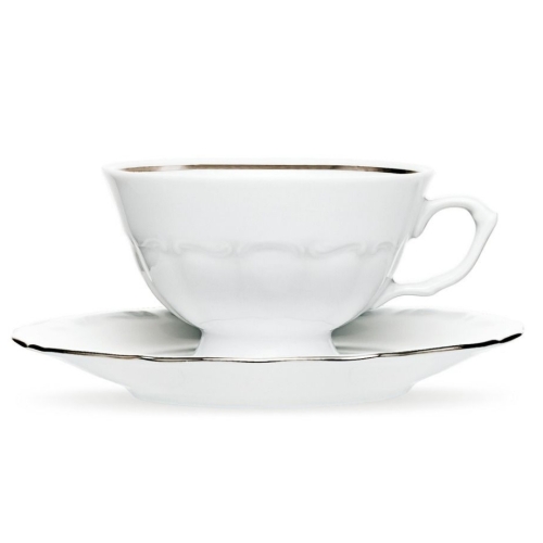 Serwis do herbaty dla 12 osób / 39 części Platynowa Linia fason MARIA TERESA