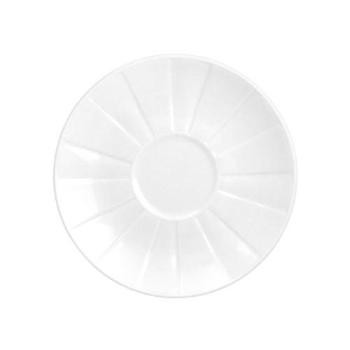 Spodek pod filiżankę 15,7 cm dek: 0001 Biała OKTAWA