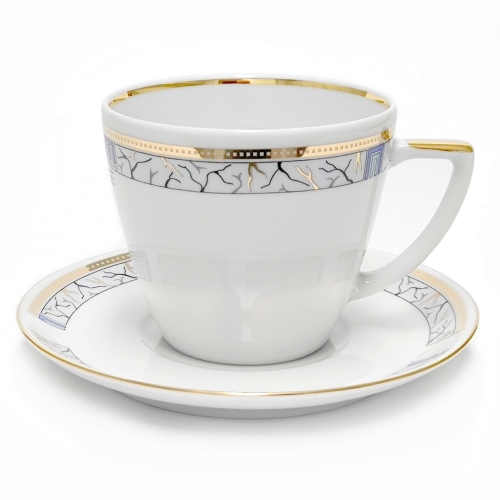 Serwis do kawy dla 6 osób / 12 części dek: 034 Grey Lady BEATA/DOROTA 35