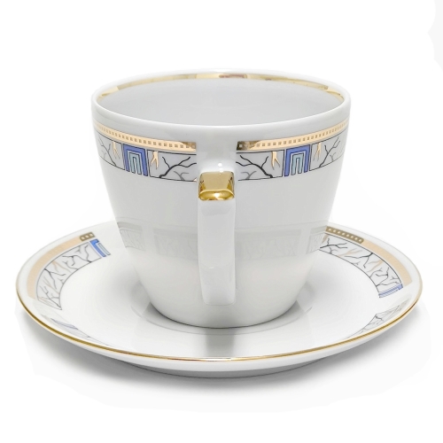 Serwis do kawy dla 6 osób / 12 części dek: 034 Grey Lady BEATA/DOROTA 35