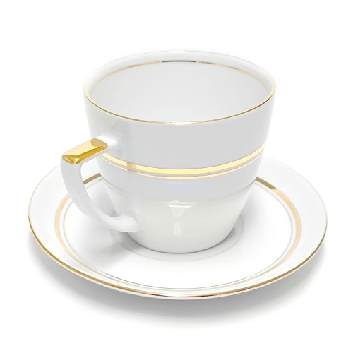 Serwis do kawy dla 6 osób / 12 części dek: 052 Złoty Pasek BEATA/DOROTA 35