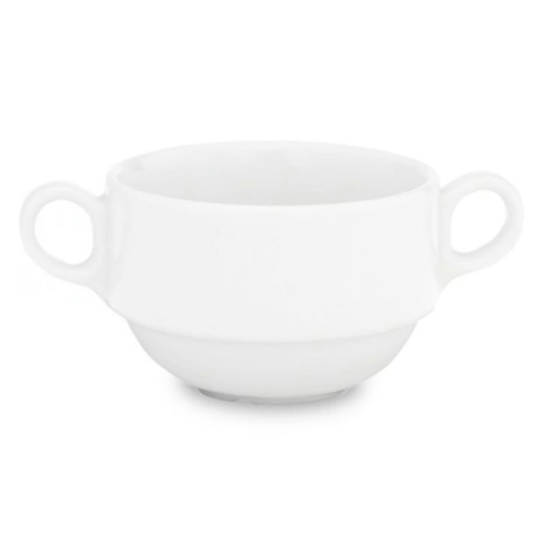 Bulionówka 320 ml dek: 0001 Biały WERSAL komplet 6/6