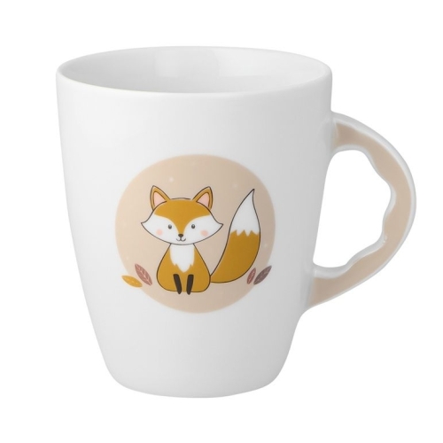 Zestaw śniadaniowy dla dziecka 1/4 dek: W047 Lisek CALINECZKA