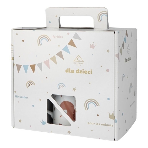 Zestaw śniadaniowy dla dziecka 1/4 dek: W050 Wiewiórka KUBUŚ