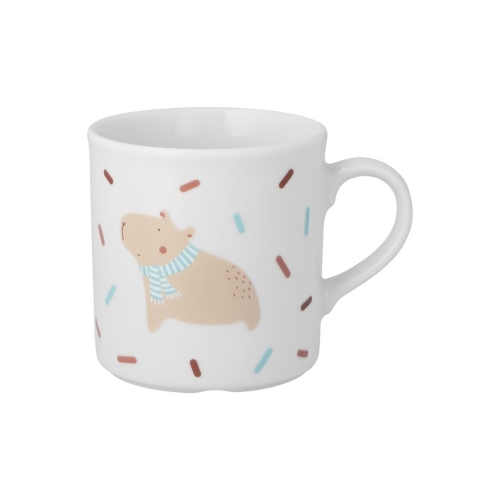 Zestaw śniadaniowy dla dziecka 1/4 dek: W049 Kapibara KUBUŚ