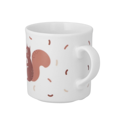 Zestaw śniadaniowy dla dziecka 1/4 dek: W050 Wiewiórka KUBUŚ