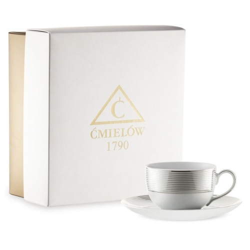 Filiżanka ze spodkiem 250 ml dek: E520 YVONNE GIFT BOX